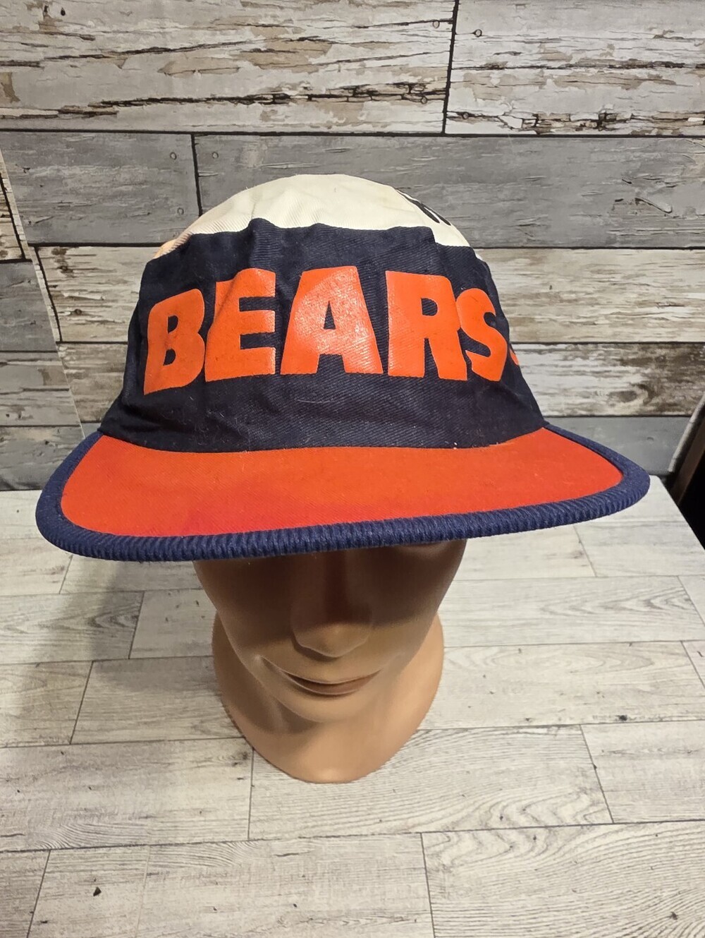 Vintage 'Bears' Navy and Orange Hat